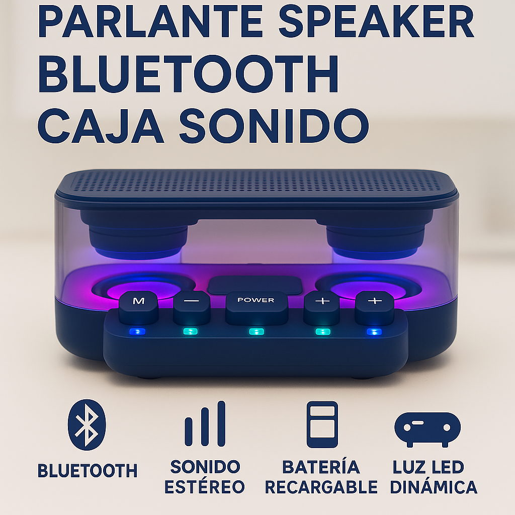 Parlante Speaker Bluetooth Caja Sonido