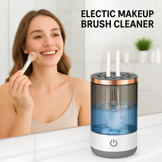 Limpiador Eléctrico Brochas Maquillaje